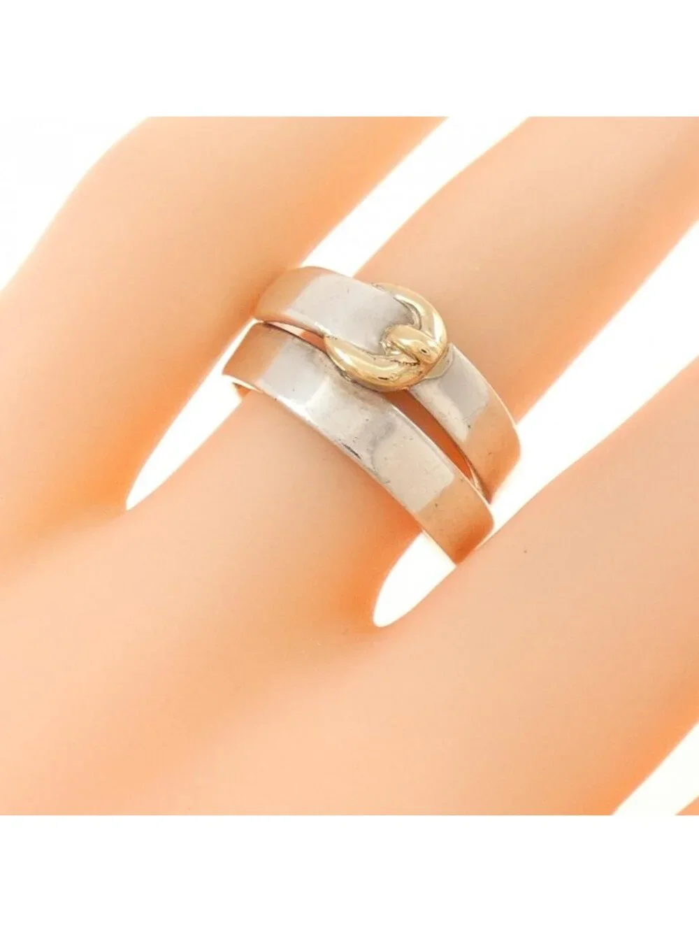 Hermes Vintage Double Tour Ring